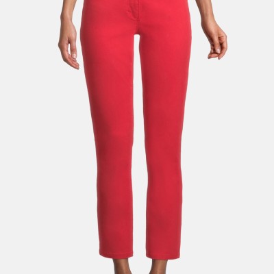 Arnaud vetements - Pantalon coton rouge