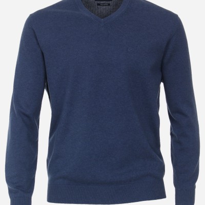 Arnaud vetements - Pull col v indigo