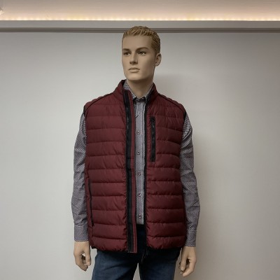 Arnaud vetements - Blouson sans manches Bordeaux