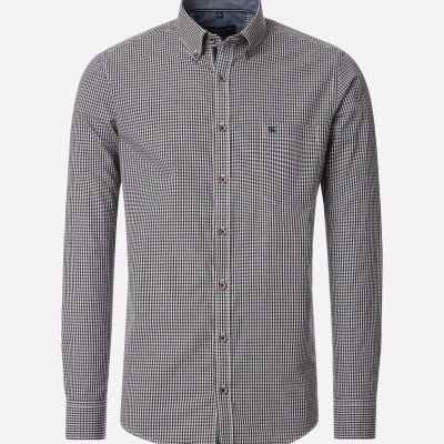 Arnaud vetements - Chemise Bordeaux 