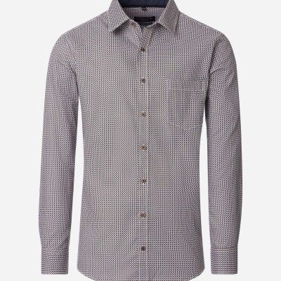 Arnaud vetements - Chemise Marron 