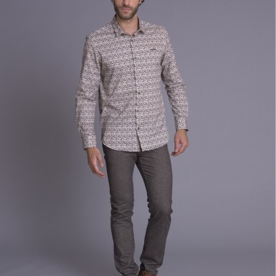 Arnaud vetements - Chemise Taupe 