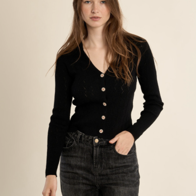 Arnaud vetements - Gilet court ajusté 