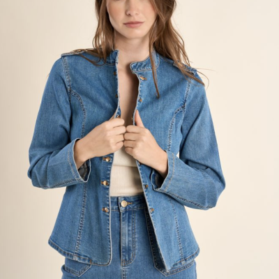 Arnaud vetements - Veste en denim, officier