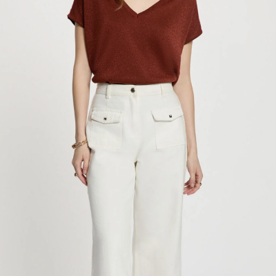 Arnaud vetements - Top oversize col v