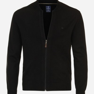 Arnaud vetements - Gilet Zippé noir 