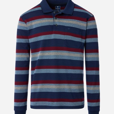 Arnaud vetements - Polo Rayure Rouge 