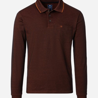 Arnaud vetements - Polo Rouille 