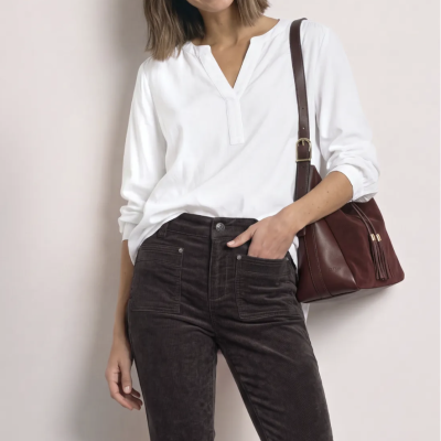 Arnaud vetements -  Jean bootcut taille haute