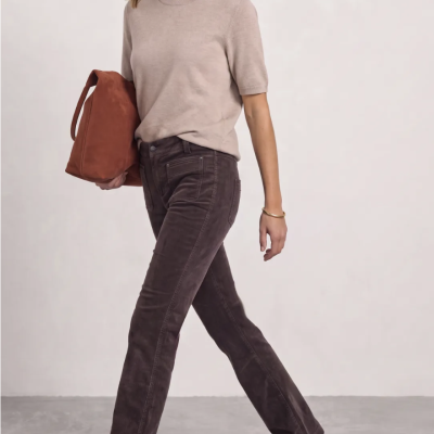 Arnaud vetements - Pantalon  bootcut en velours 