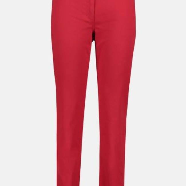 Betty Barclay - Pantalon coton rouge