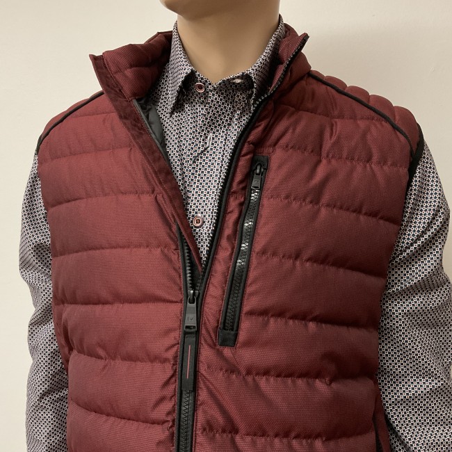 Casamoda - Blouson sans manches Bordeaux