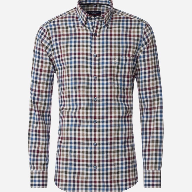 CASAMODA - Chemise Bordeaux 