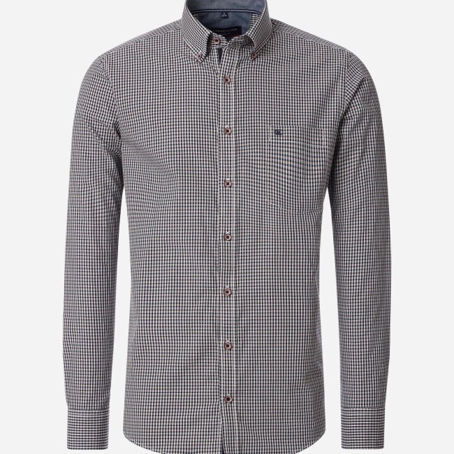 CASAMODA - Chemise Bordeaux 