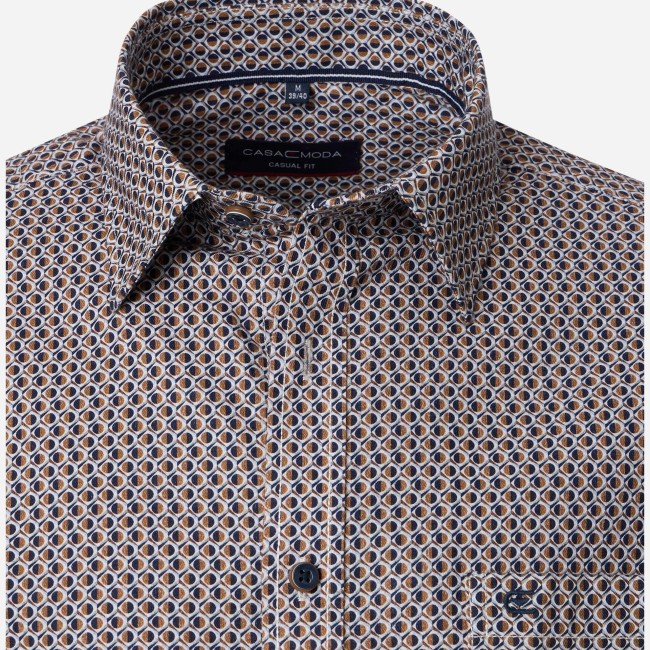 CASAMODA - Chemise Marron 