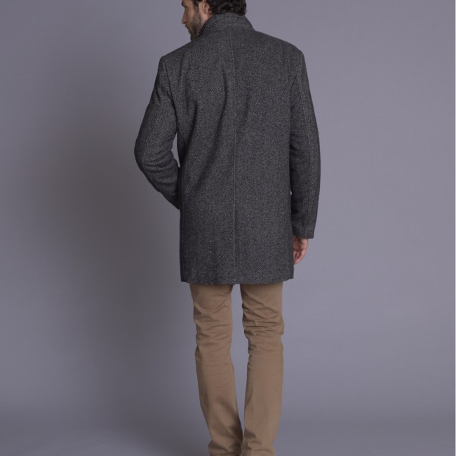 DELAHAYE - Manteau Anthracite