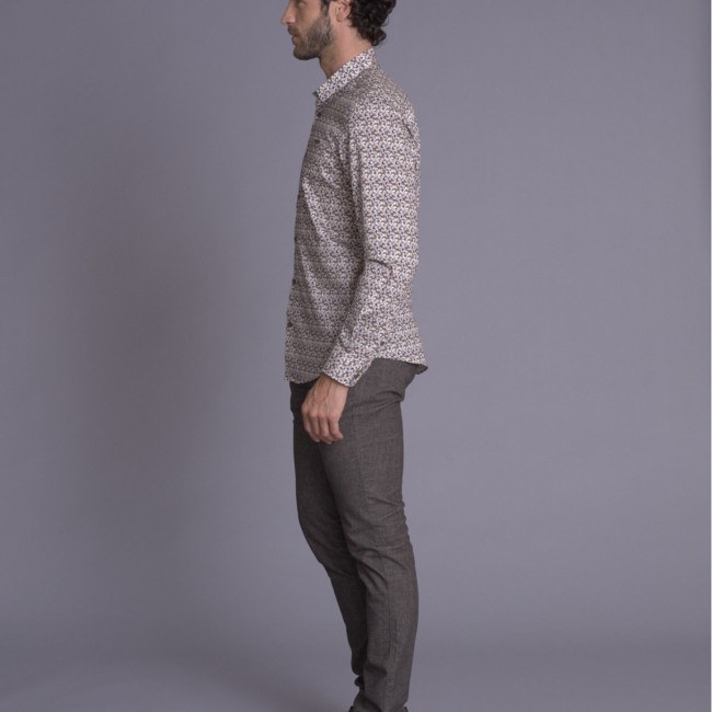 DELAHAYE - Chemise Taupe 