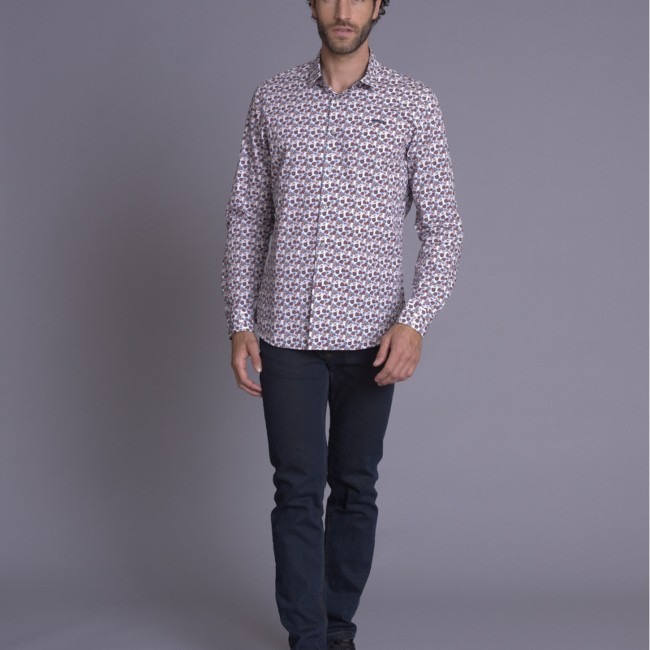 DELAHAYE - Chemise Marron 