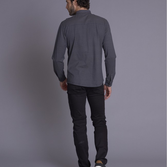 DELAHAYE - Chemise Bleue Nuit 