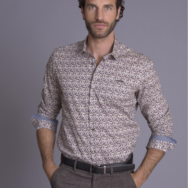 DELAHAYE - Chemise Taupe 