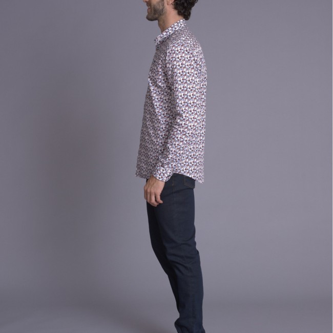 DELAHAYE - Chemise Marron 