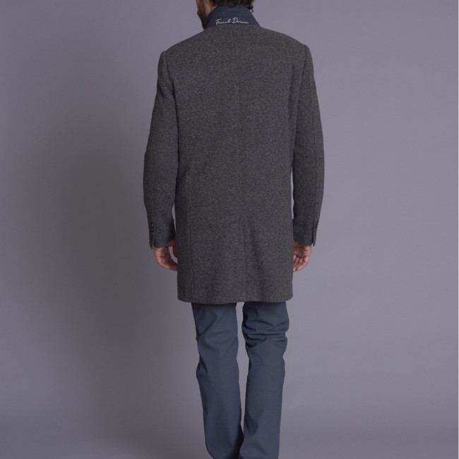 DELAHAYE - Manteau long Gris Chine