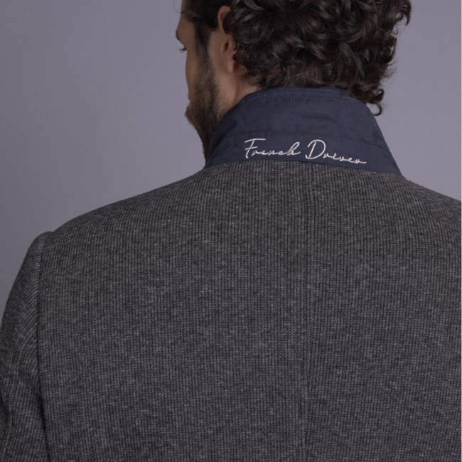 DELAHAYE - Manteau long Gris Chine