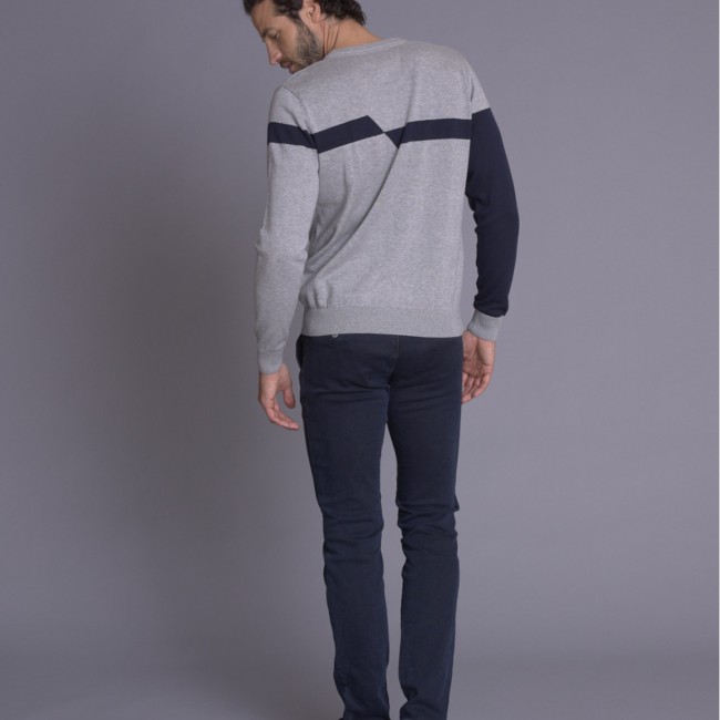 DELAHAYE - Pull Gris