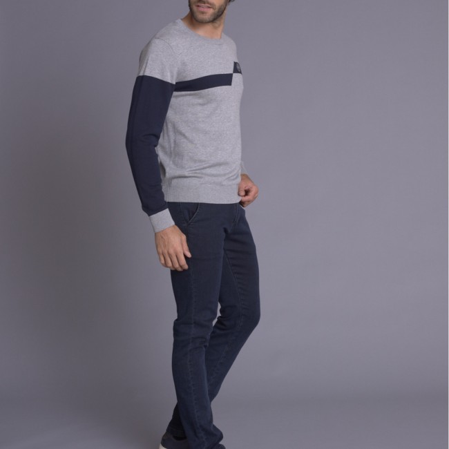 DELAHAYE - Pull Gris