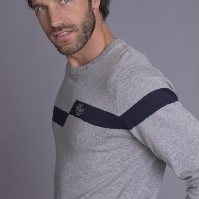 DELAHAYE - Pull Gris