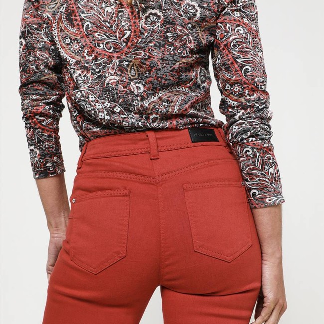 Diane Laury - Pantalon rouge