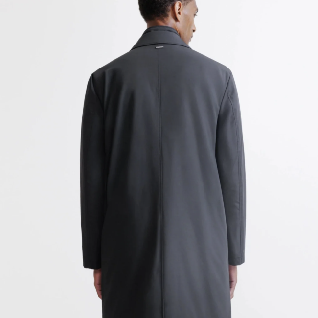 IZAC - MANTEAU IMPERMÉABLE NOIR