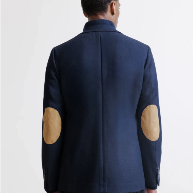 IZAC - VESTE 2 BOUTONS MARINE