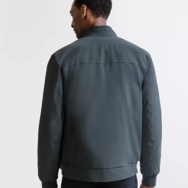 IZAC - BLOUSON COL MONTANT KAKI