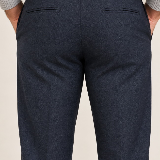 IZAC - PANTALON CASUAL MARINE
