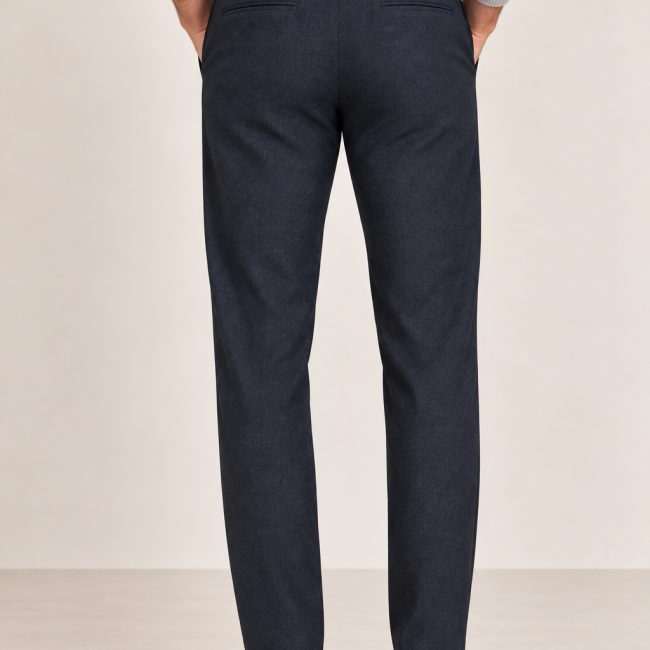 IZAC - PANTALON CASUAL MARINE