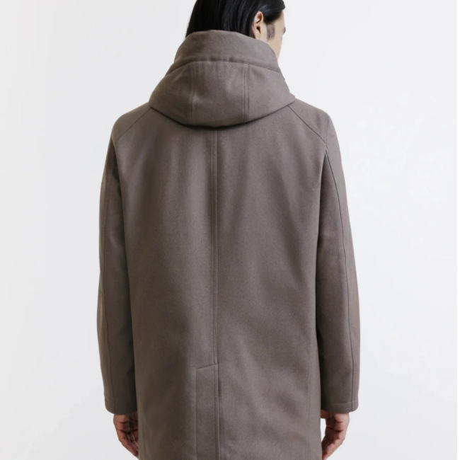 IZAC - PARKA TAUPE