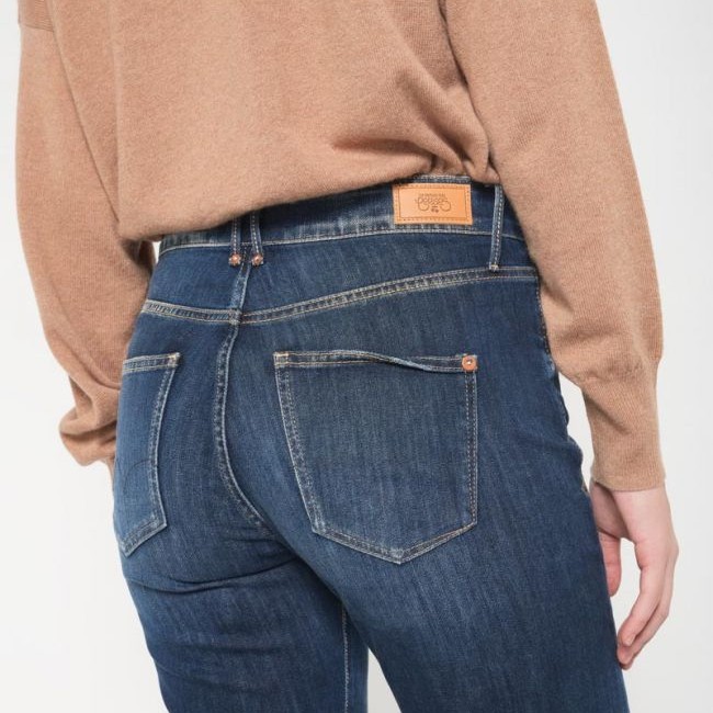 Le Temps Des Cerises - Jeans blue taille haute