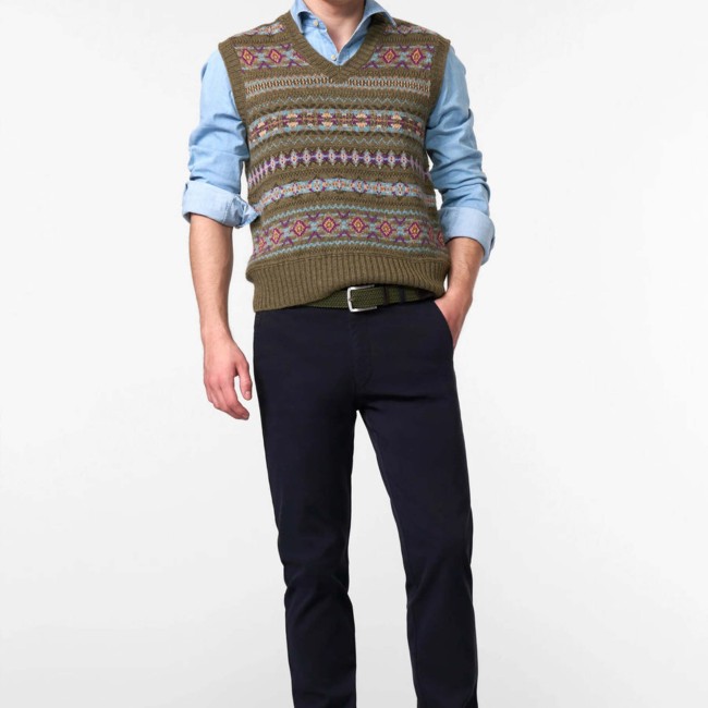 MEYER - Pantalon Marine 