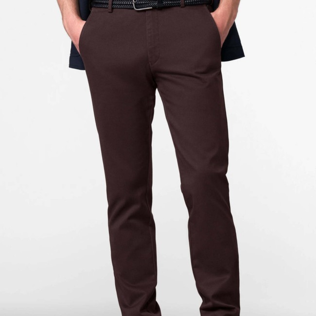 MEYER - Pantalon Aubergine 