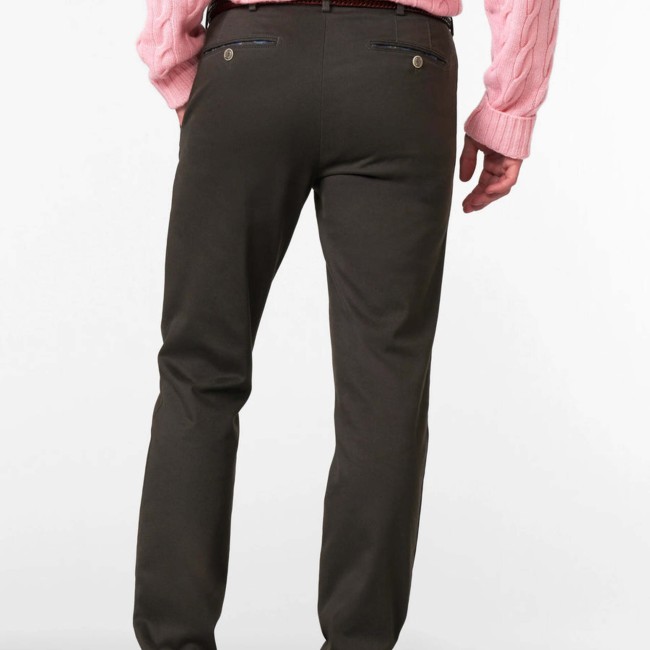 MEYER - Pantalon Marron 