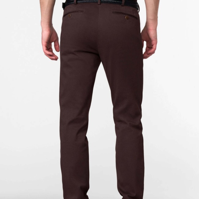MEYER - Pantalon Aubergine 