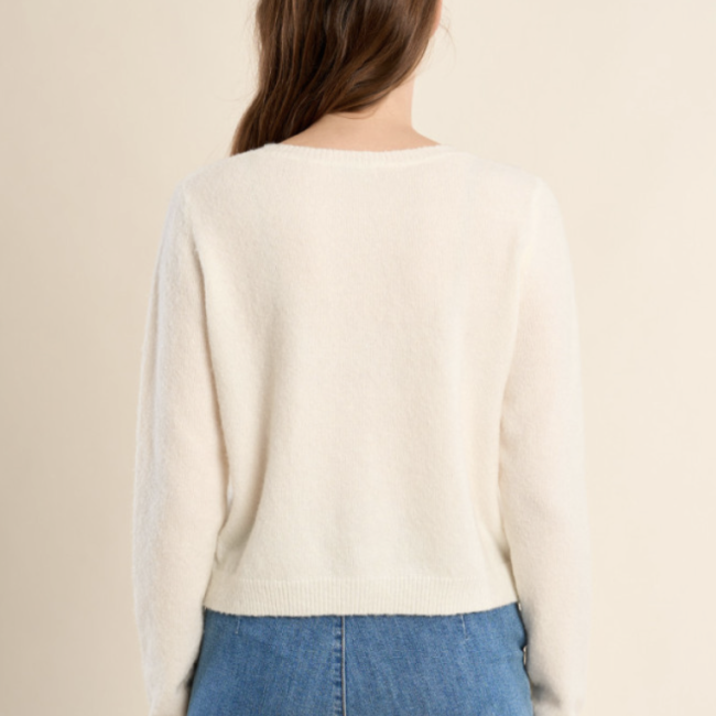 MOLLY - Cardigan en maille, boutonné