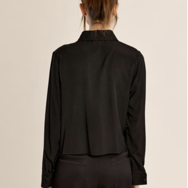 MOLLY - Chemise courte brodée
