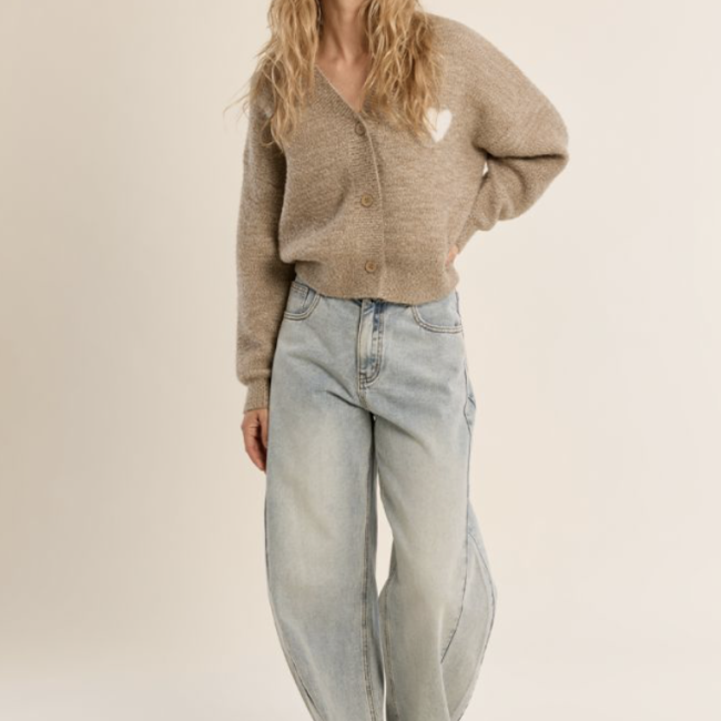 MOLLY -  Cardigan col V