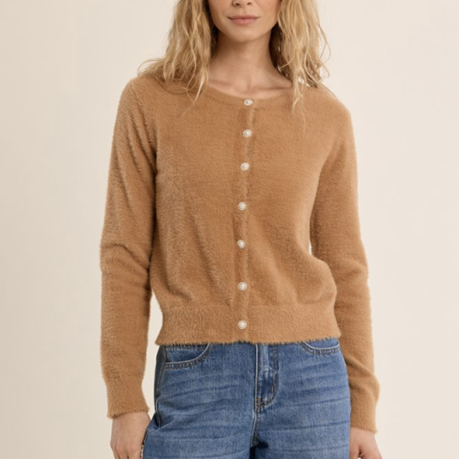 MOLLY - Cardigan col rond 