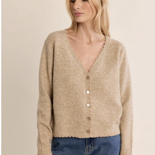 MOLLY - Cardigan col V