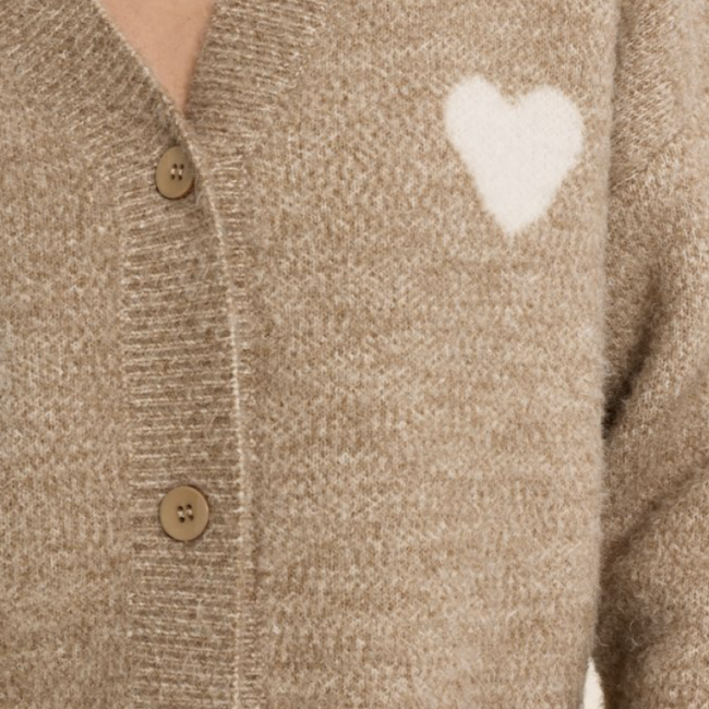 MOLLY -  Cardigan col V