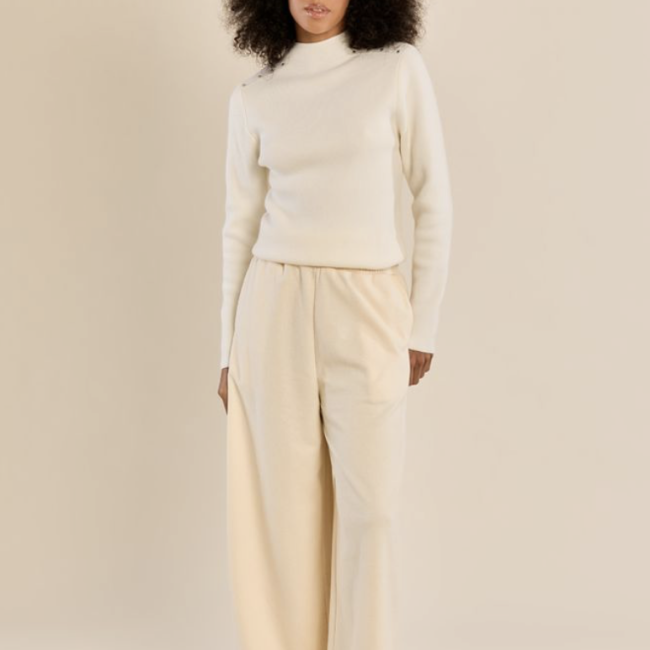 MOLLY -  Pull droit en maille fine