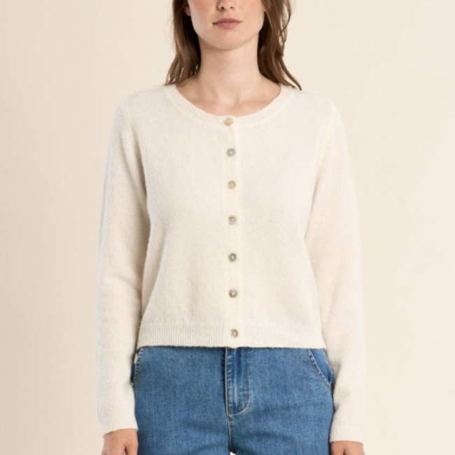 MOLLY - Cardigan en maille, boutonné